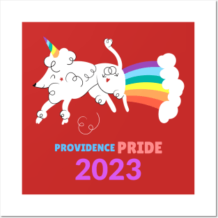 Prov Pride ‘23 Posters and Art